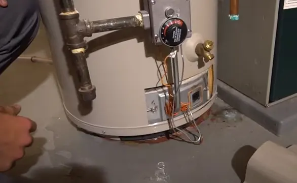 Rheem water heater leaking from bottom