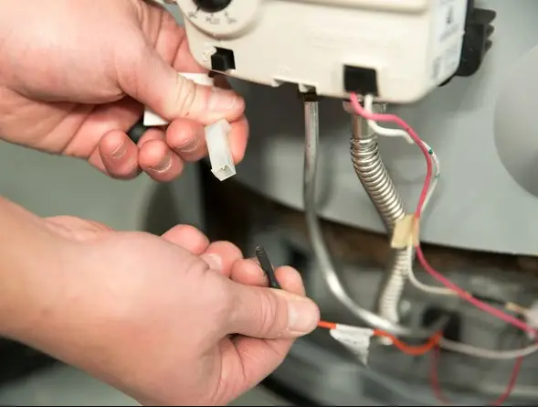 Unplugged the igniter wire
