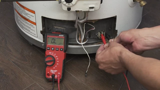 Testing the thermal cut-off switch