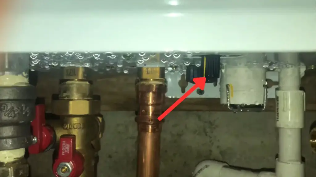 Air Bleeder Valve On Navien Water Heater