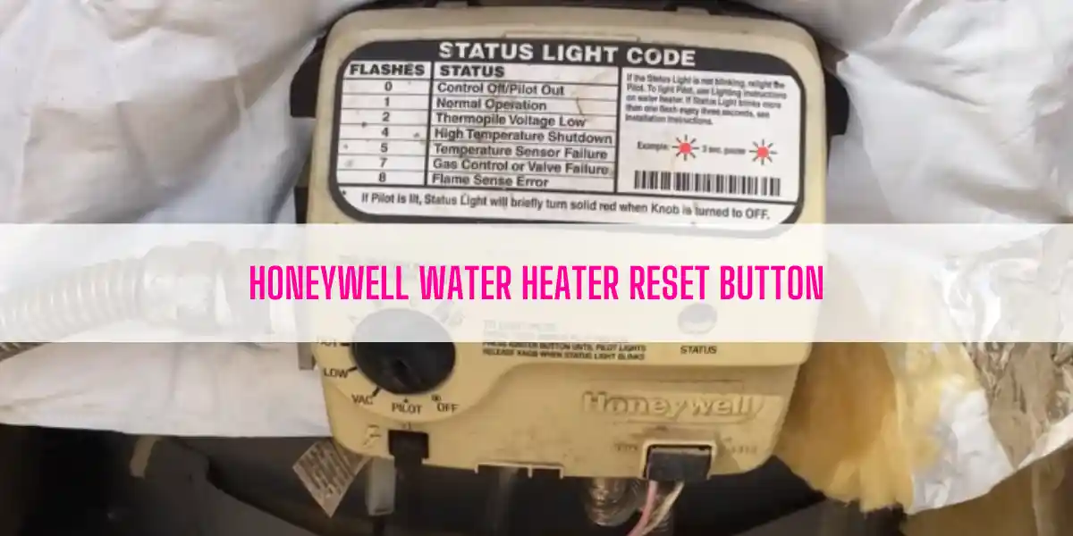Honeywell Water Heater Reset Button