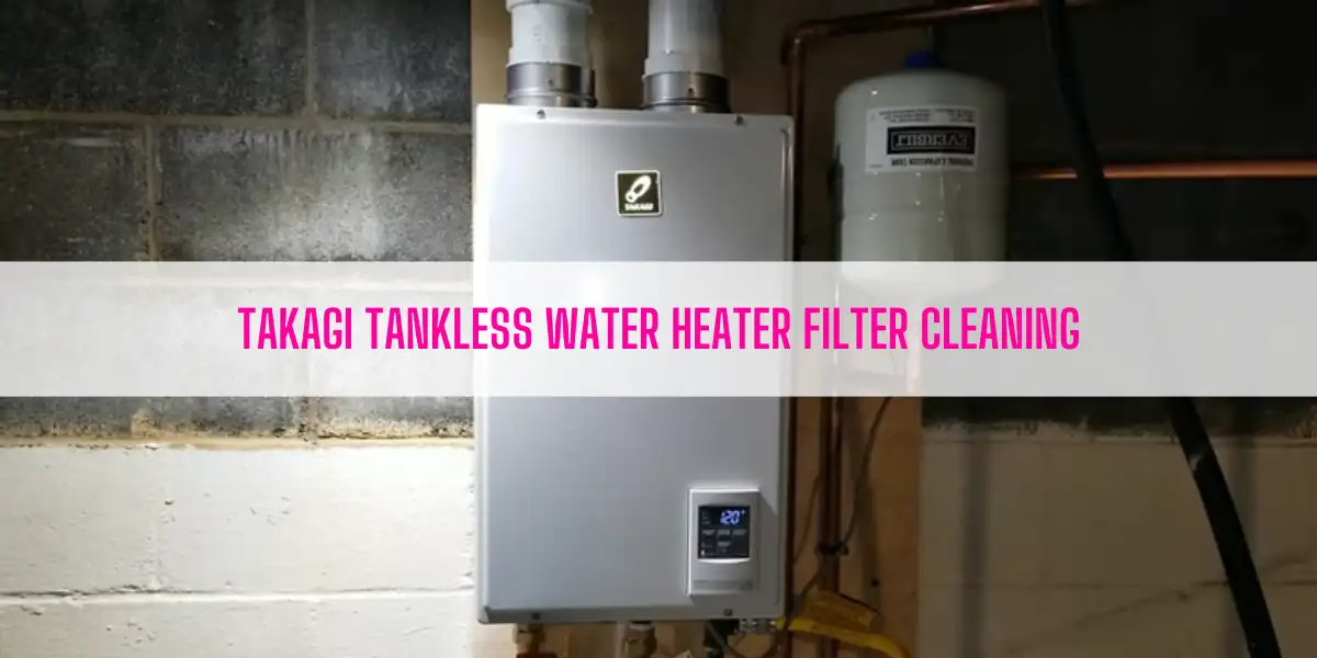 Takagi Tankless Water Heater Filter Cleaning
