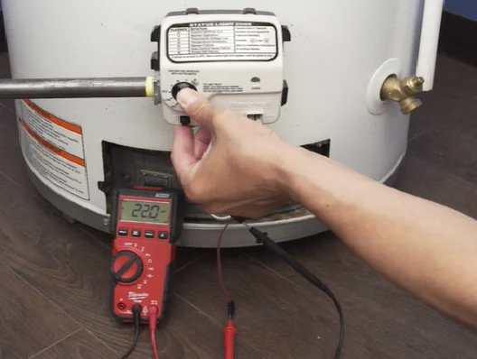Testing the thermopile on Honeywell Water Heater