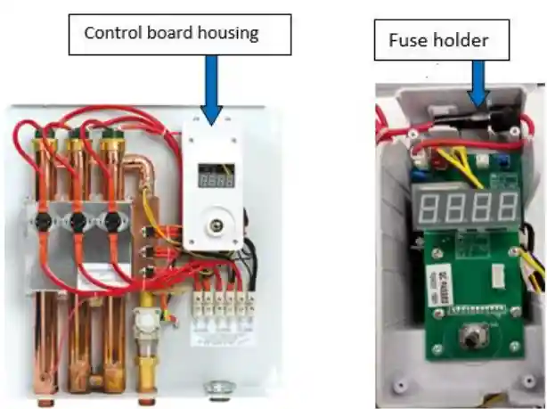 Checking the fuse 1