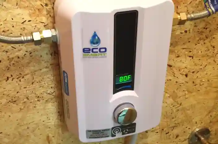 Reset button on EcoSmart Water Heater