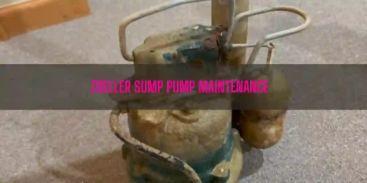 Zoeller Sump Pump Maintenance