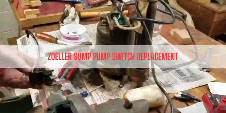 Zoeller Sump Pump Switch Replacement