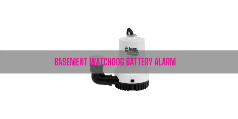 Basement Watchdog Battery Alarm [Corroded Terminals Or Bad Battery]