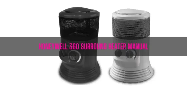 Honeywell 360 Surround Heater Manual