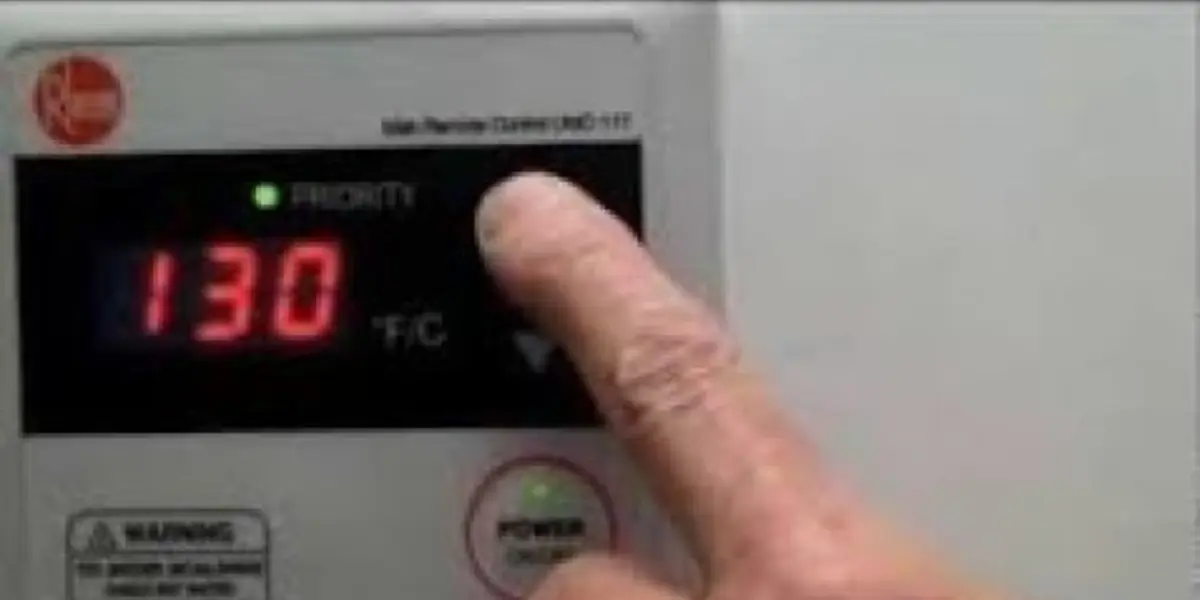 Rheem Tankless Water Heater Code 13