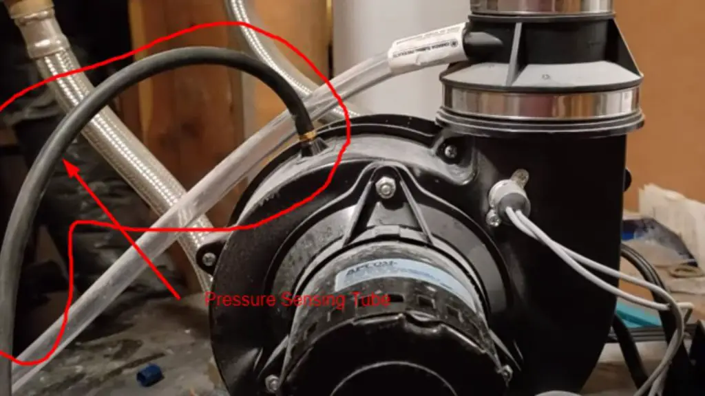 Pressure sensing tube gets restricted