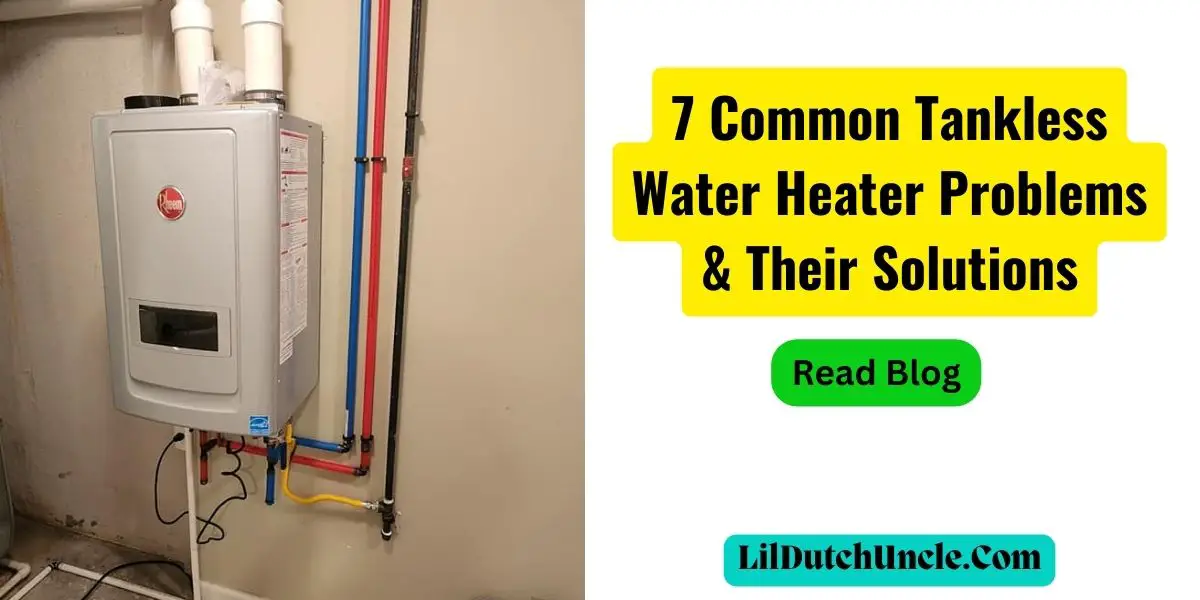 tankless water heater problems