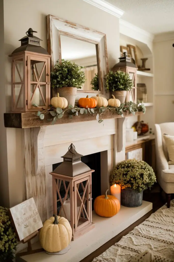 Farmhouse Mantel Decor