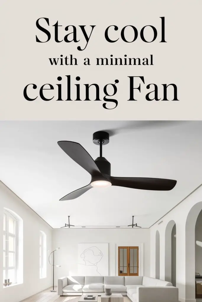 Minimal Ceiling Fan