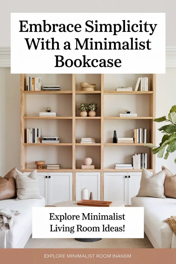 Minimalist Bookcase