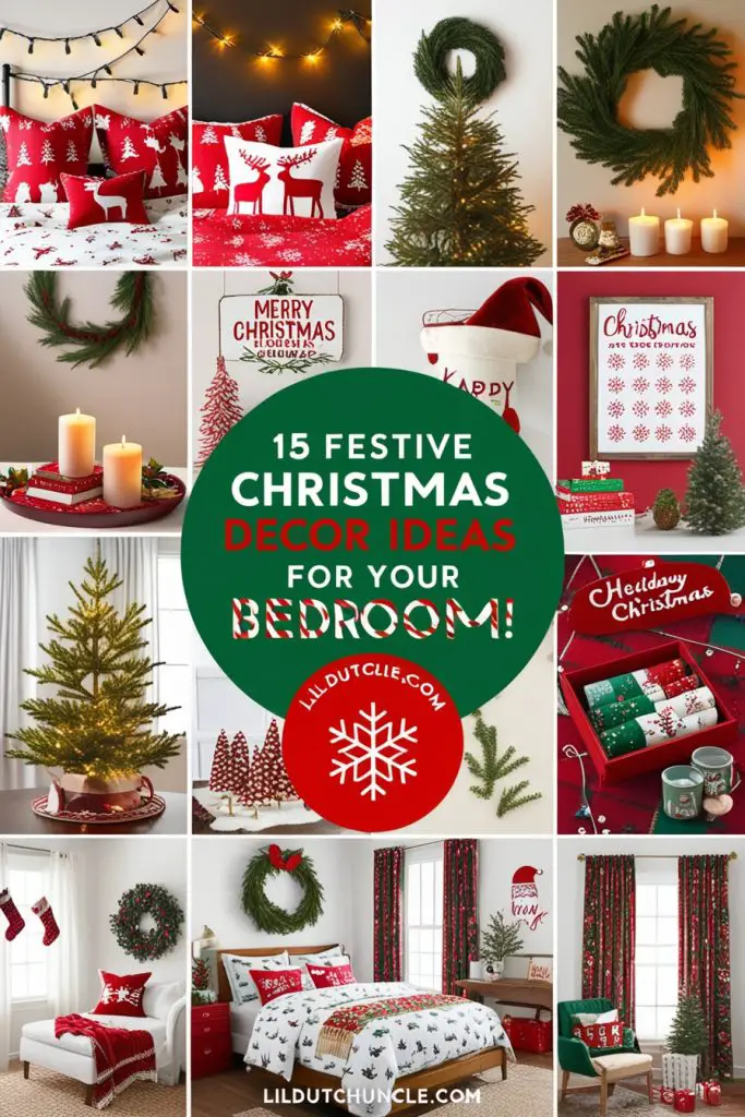 15 Christmas Decor Ideas for Bedroom 