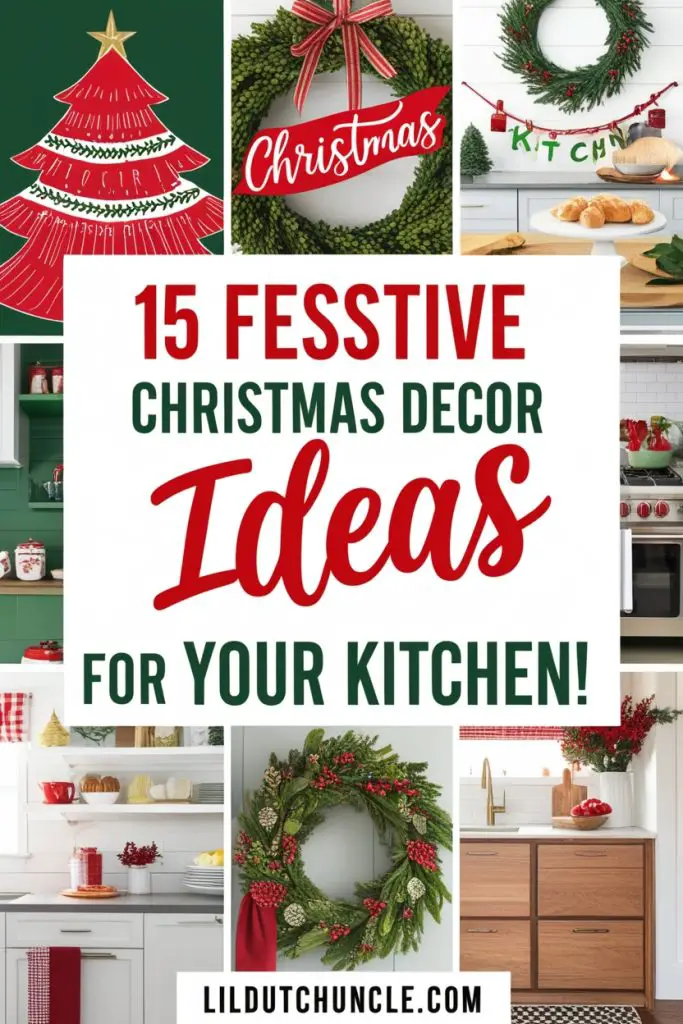 15 Christmas Decor Ideas for Kitchen