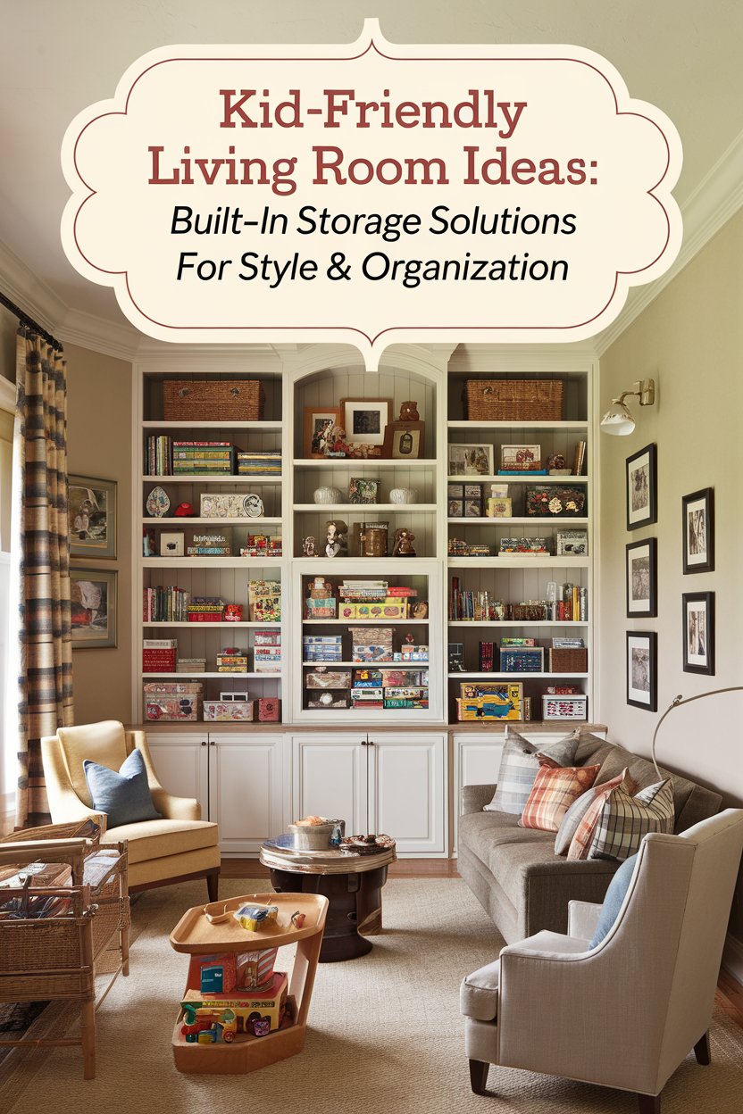 17 Kid-Friendly Living Room Ideas for a Stylish and Safe Space