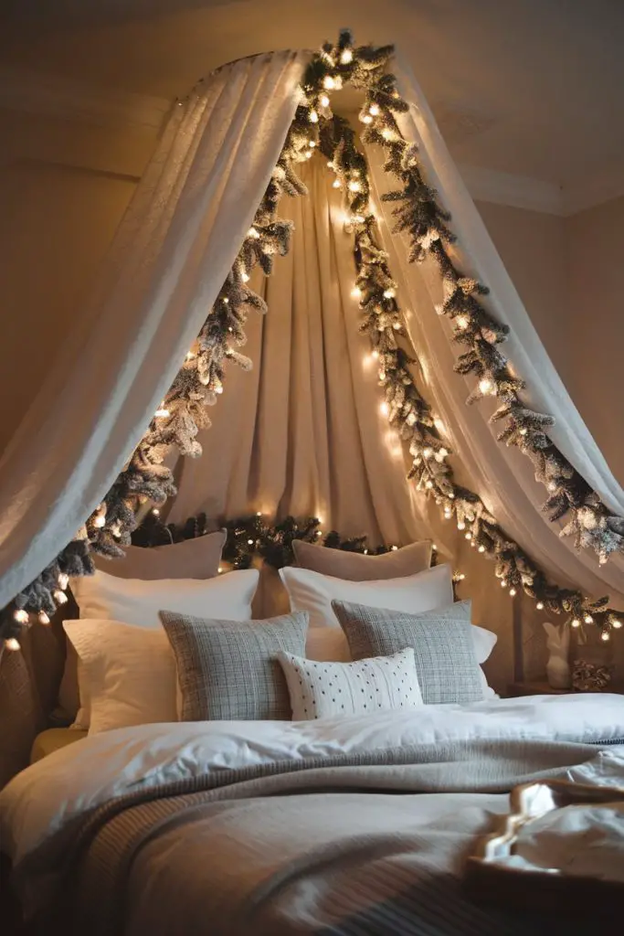 Christmas Bed Canopy