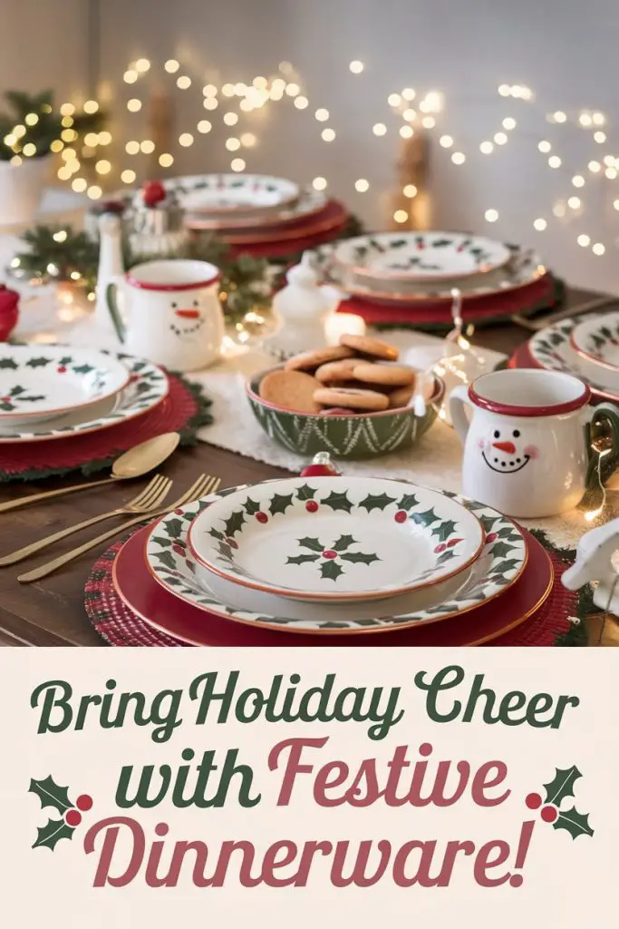 Christmas-Themed Dinnerware