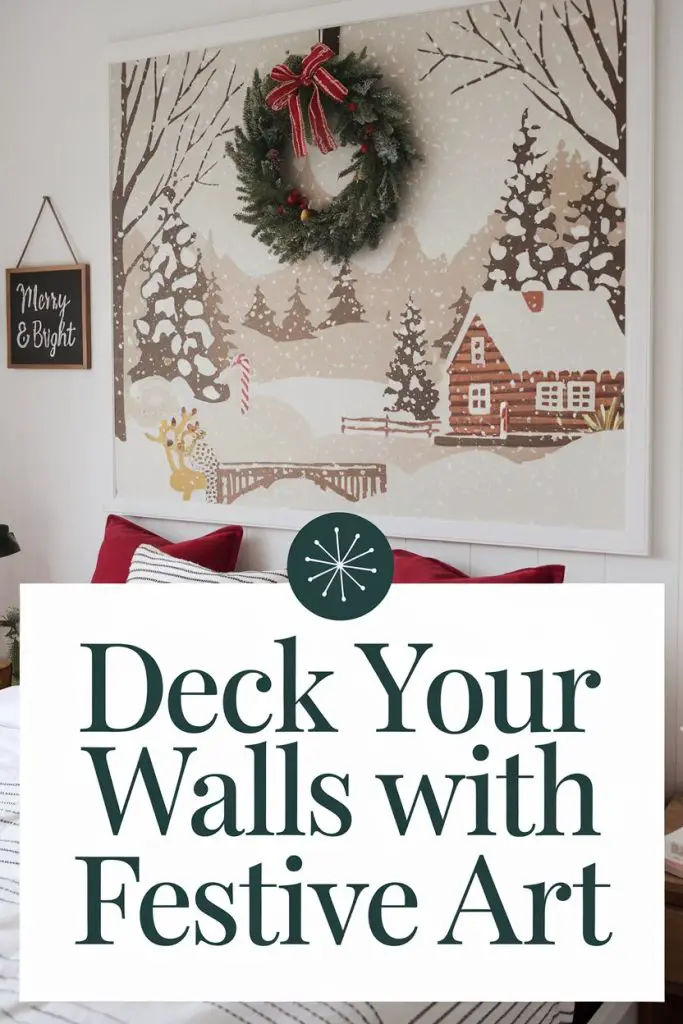 Christmas-Themed Wall Art