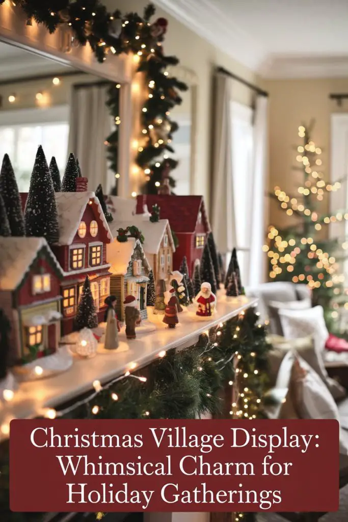 Christmas Village Display