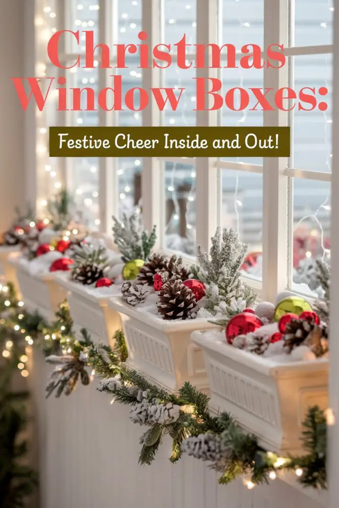 Christmas Window Boxes