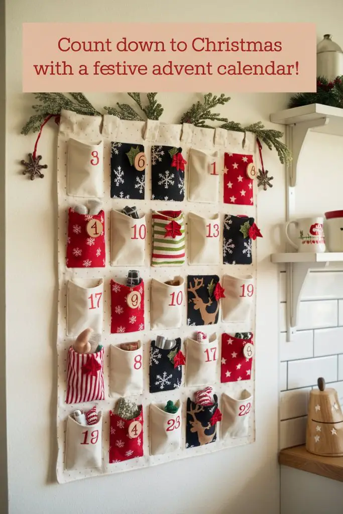 Advent Calendar on the Wall