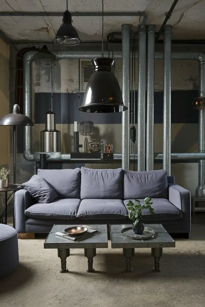 Go Industrial with Metal Accents