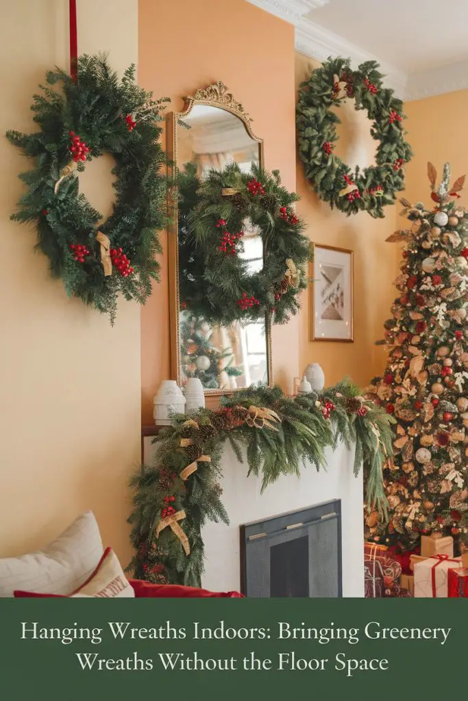 Hanging Wreaths Indoors