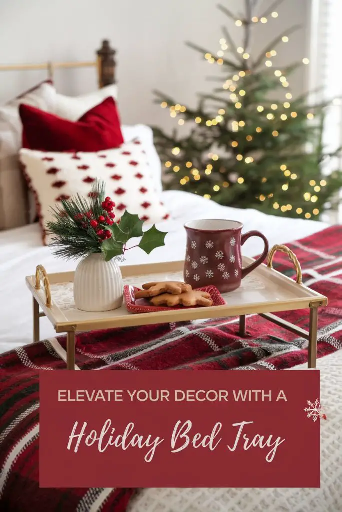 Holiday-Themed Bed Tray