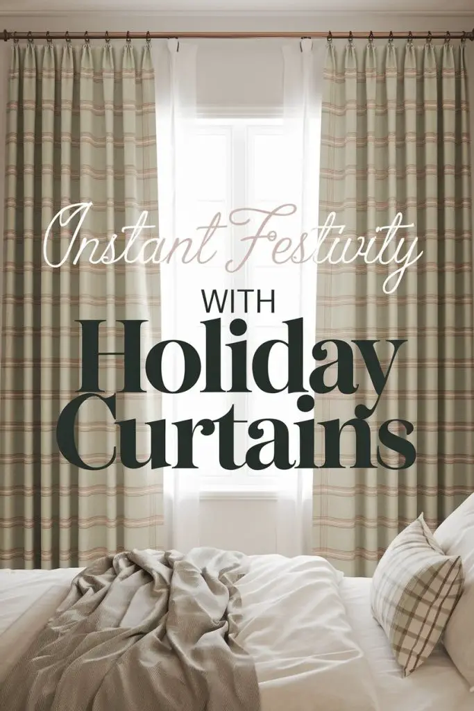 Holiday-Themed Curtains