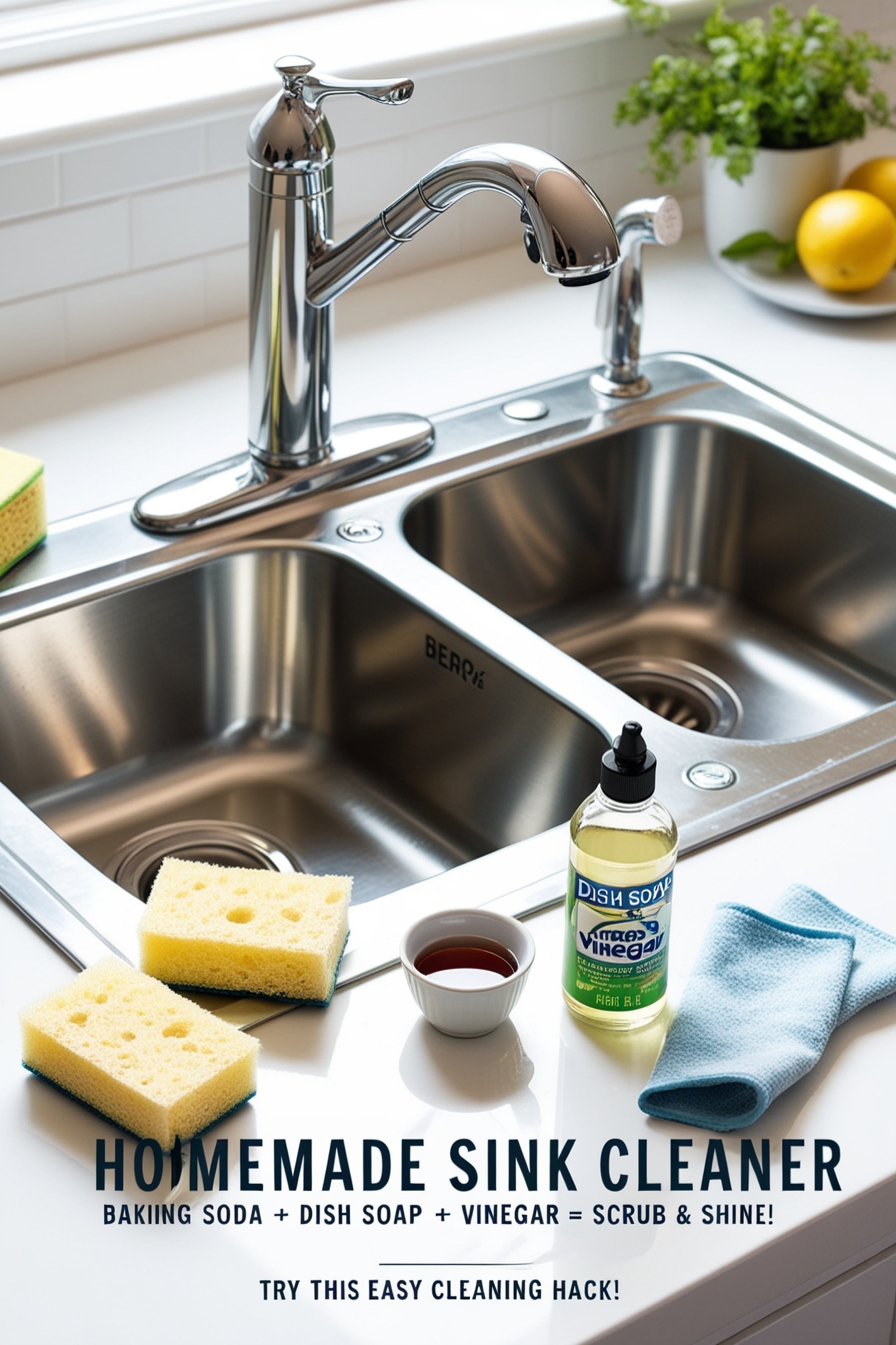 Homemade Sink Cleaner Recipe