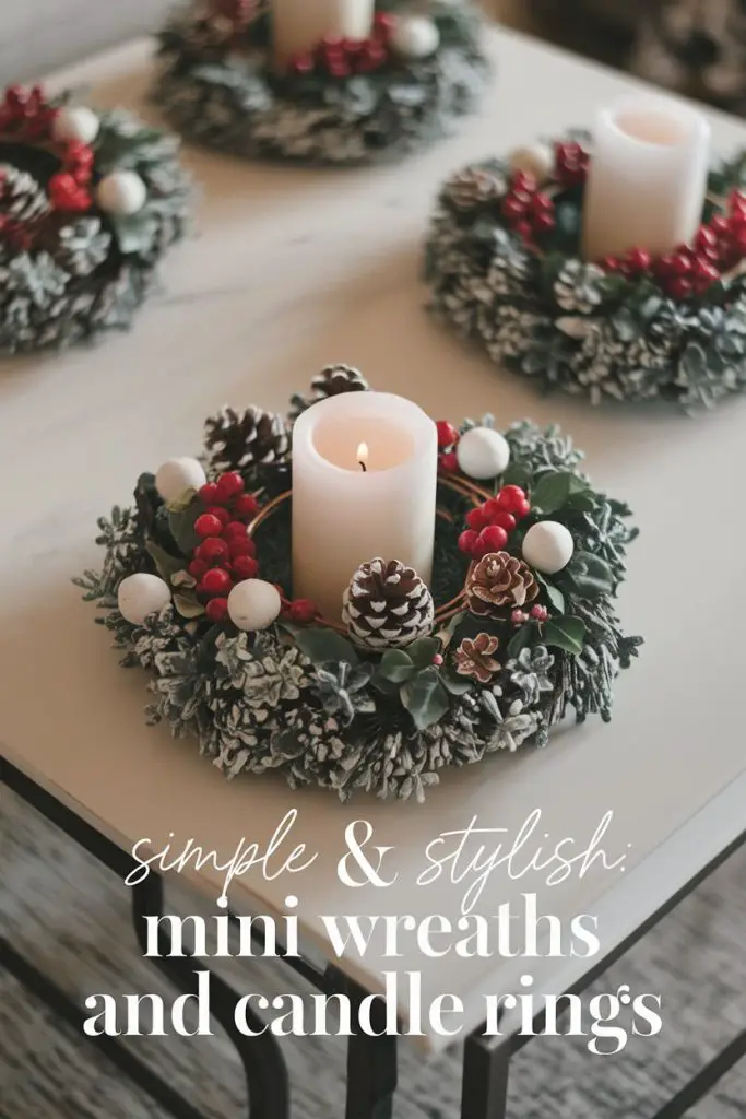 Mini Wreath or Candle Ring