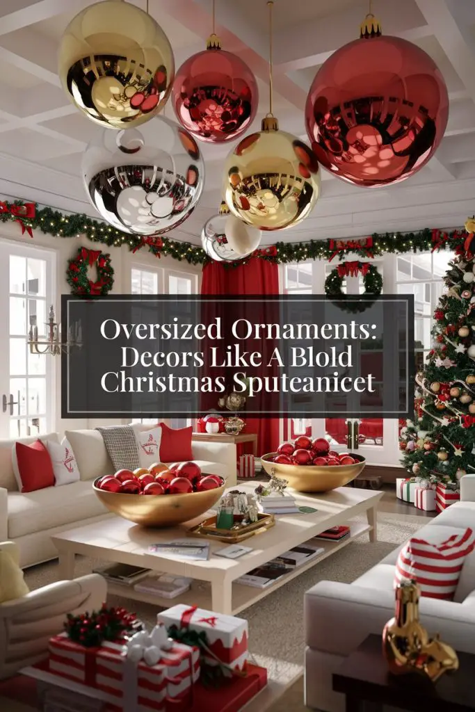 Oversized Ornaments