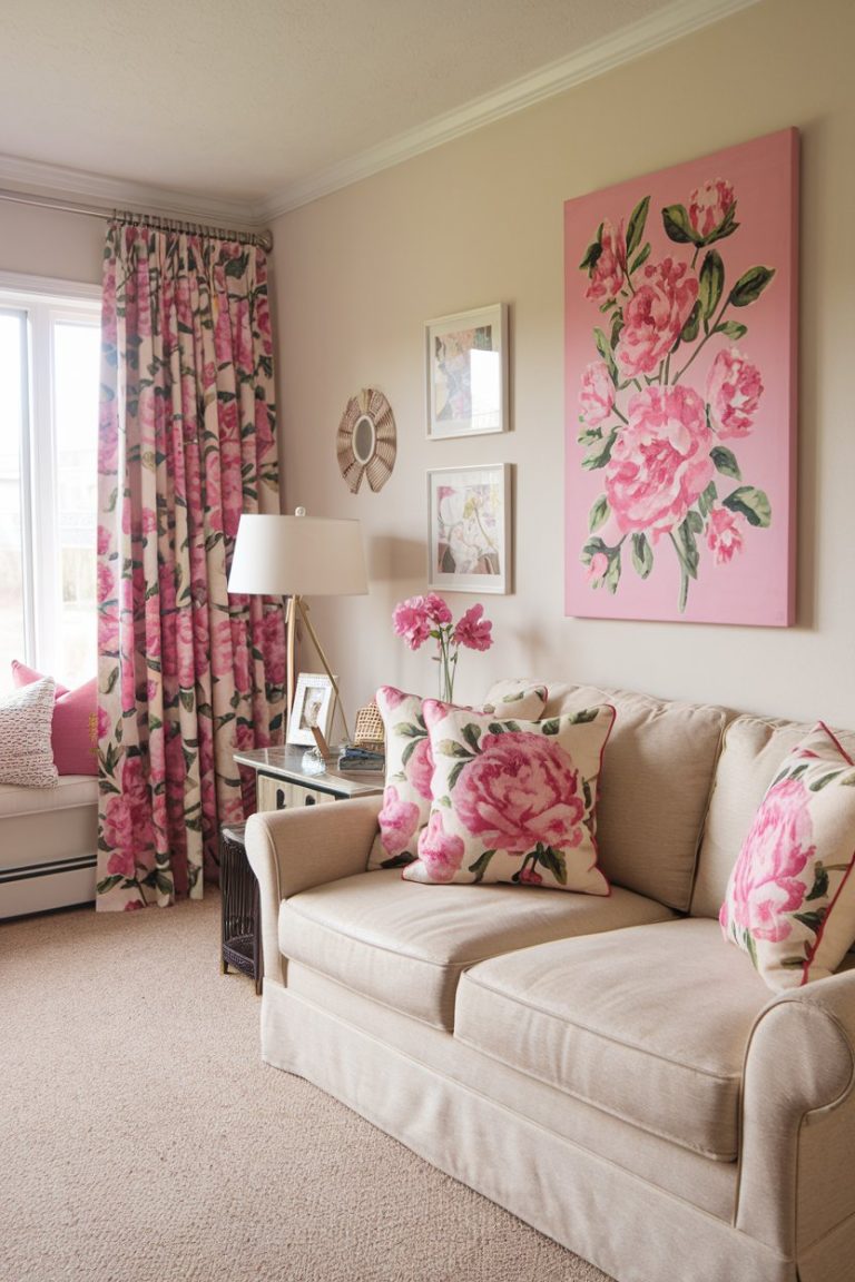 21 Pink Living Room Ideas to Elevate Your Space with Style