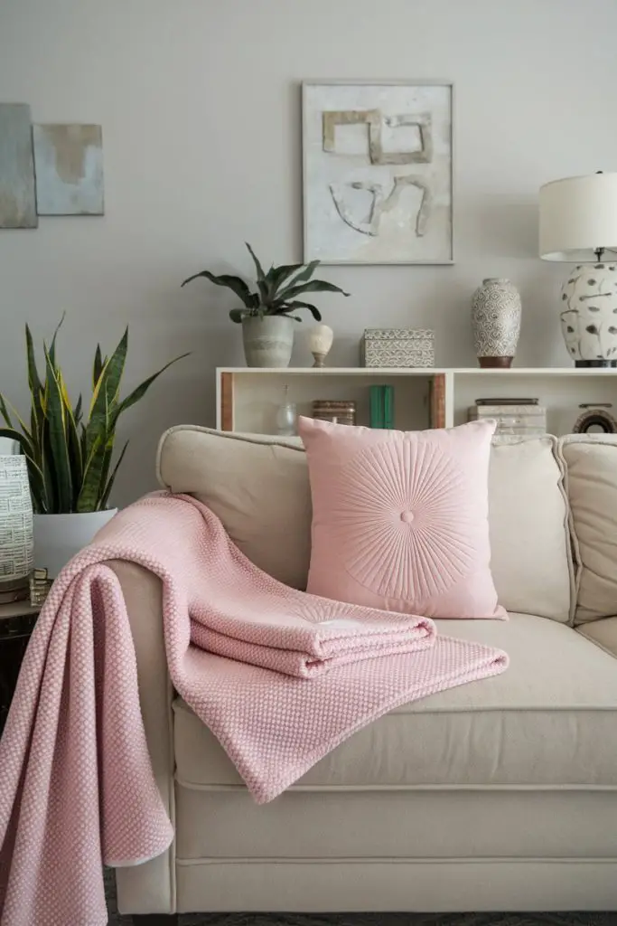 Pink Throw Blankets for a Cozy Update