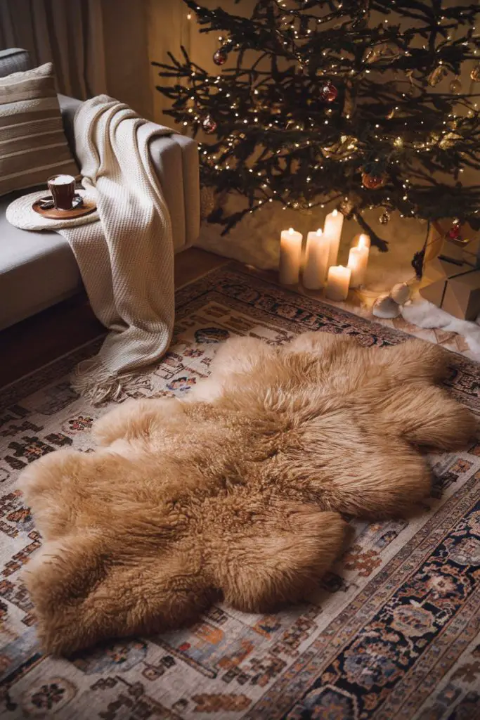 Sheepskin Rugs for Warmth