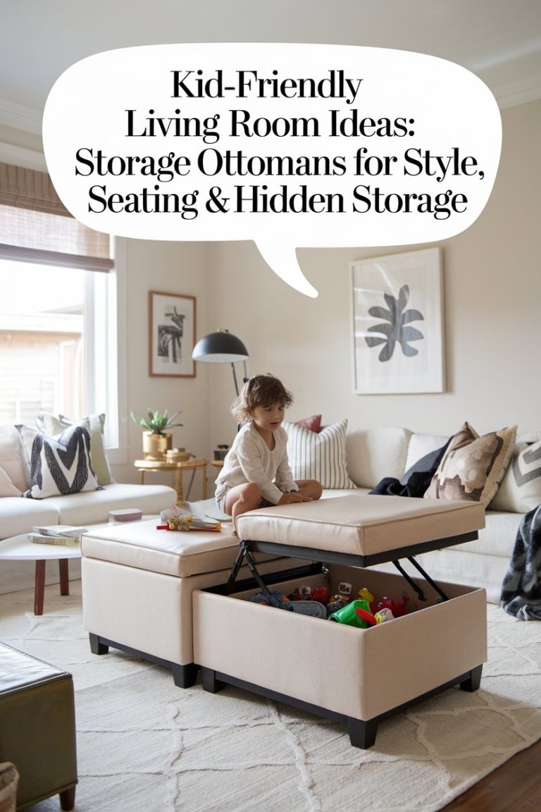 17 Kid-Friendly Living Room Ideas for a Stylish and Safe Space