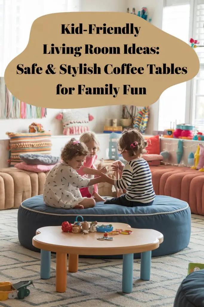 Kid-friendly Coffee Tables