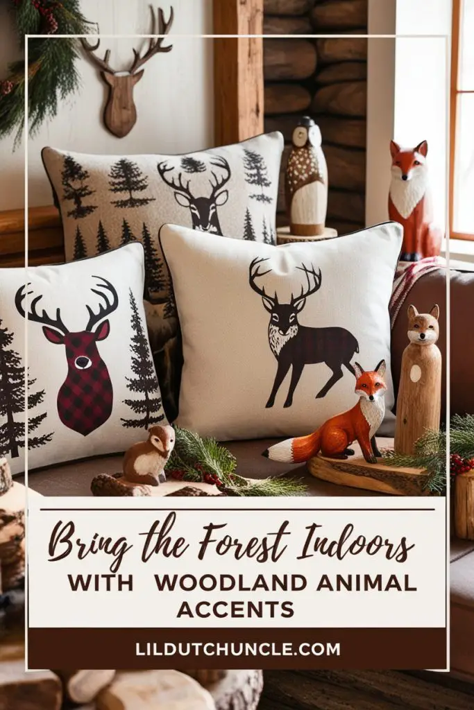 Warm Woodland Animal Accents