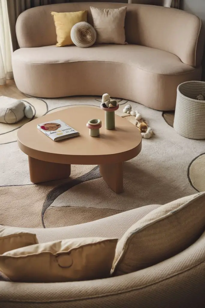 Soft, Rounded Furniture