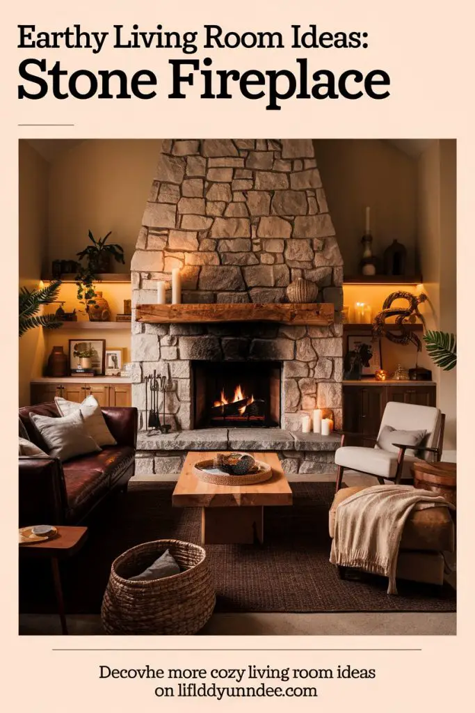  Stone Fireplace