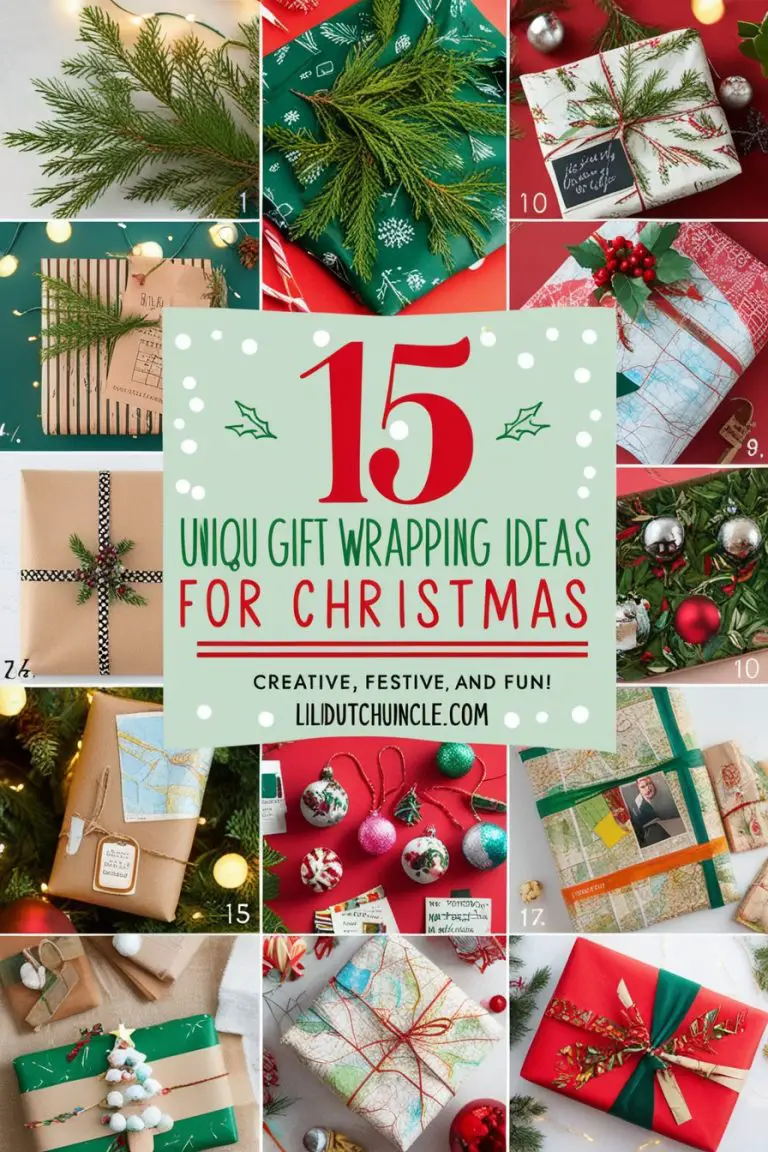 15 Gift Wrapping Ideas for Christmas