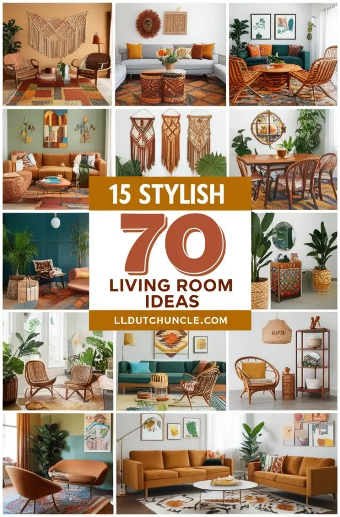 70s Living Room Ideas 