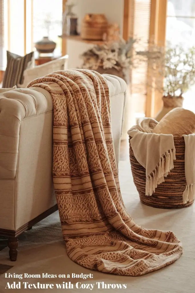 Add Texture with Cozy Throws