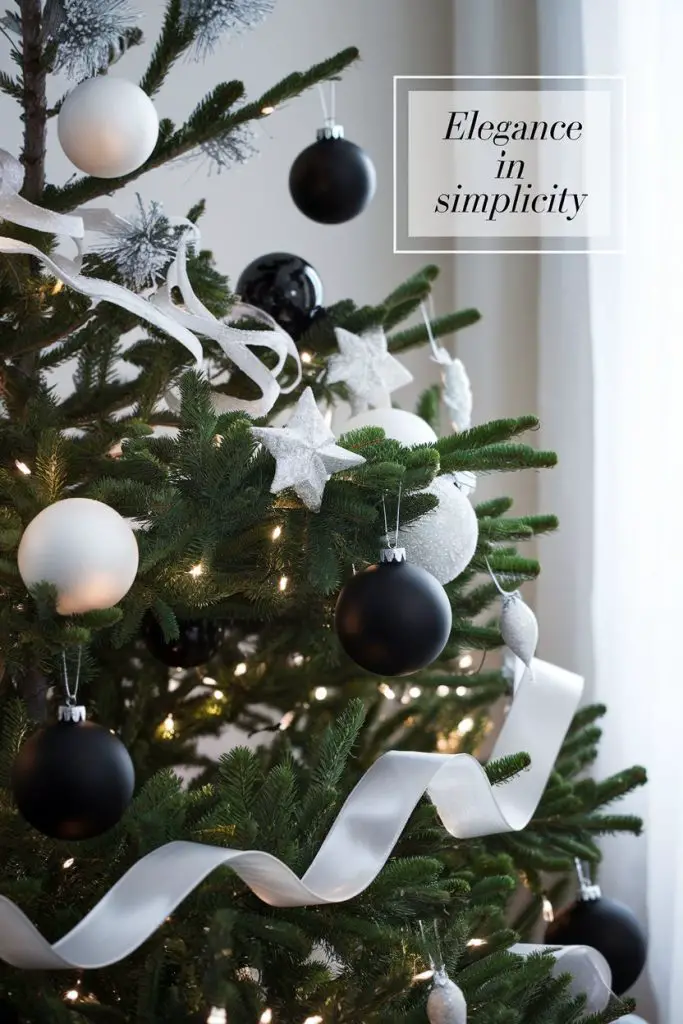 Black and White Ornaments