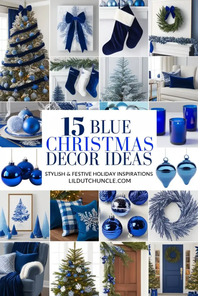 Blue Christmas Decor Ideas (1)