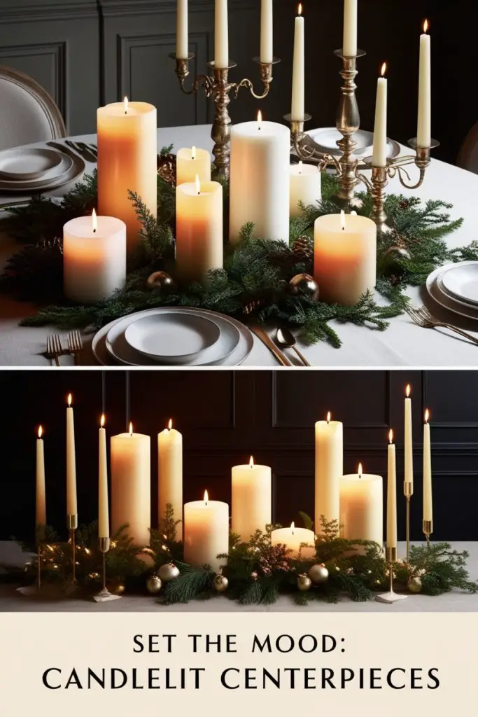 Candlelit Centerpieces