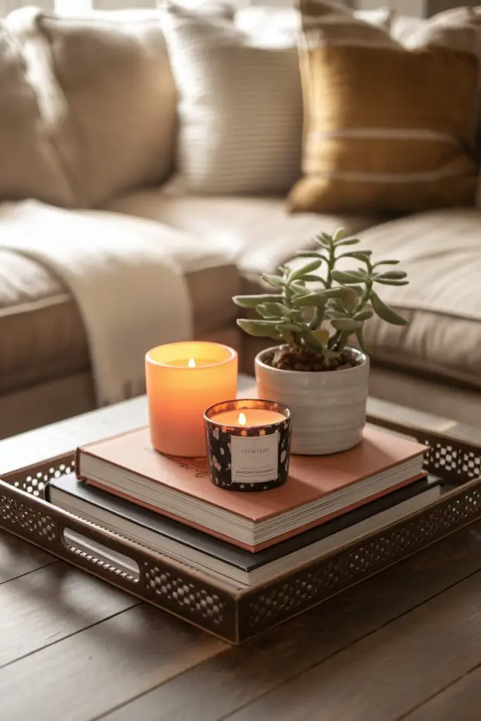 DIY a Coffee Table Centerpiece